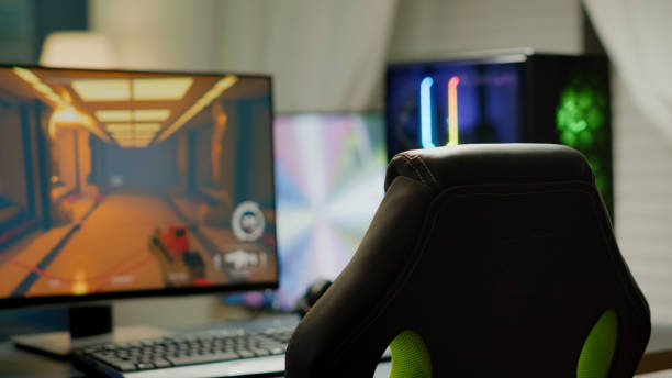 istock Professsional gaming room with nobody in 1811551503
