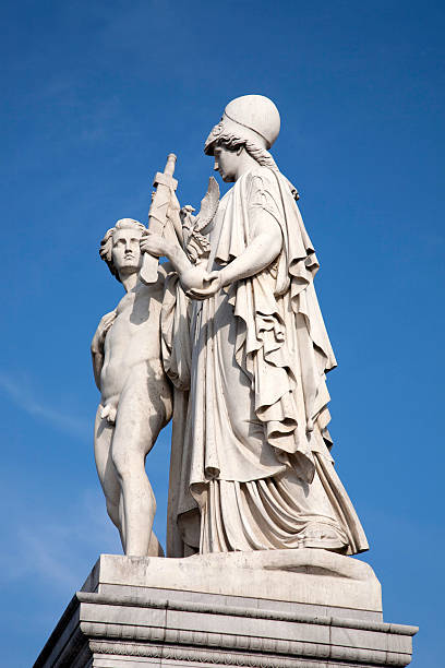 istock Warrior Sculpture by Moeller; Schlossbrucke Bridge; Berlin 181156030