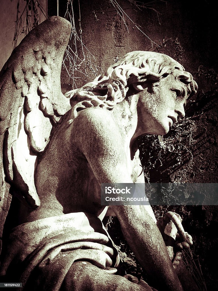 Angel at La Cemitério Recoleta em Buenos Aires - Royalty-free Anjo Foto de stock