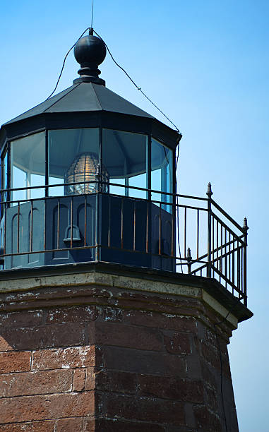 istock Point Judith Lighthouse - Fourth order Fresnel lens 181159617