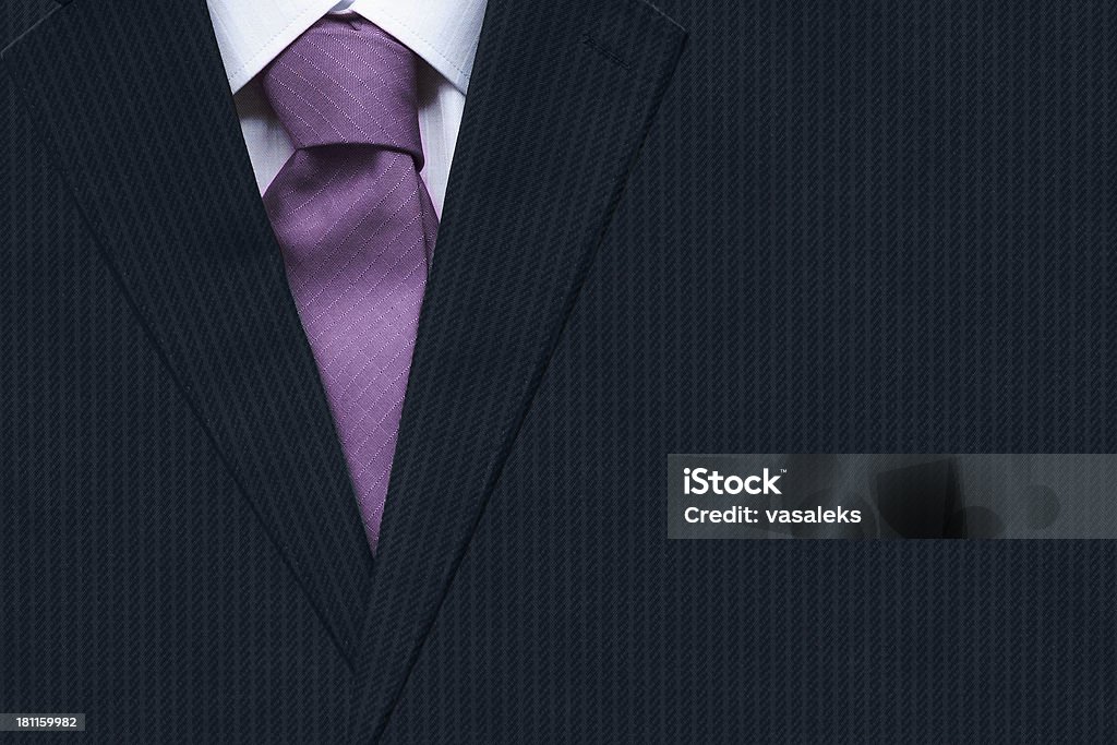 ビジネスマンのスーツにネクタイのクローズアップ - よそいきの服のロイヤリティフリーストックフォト