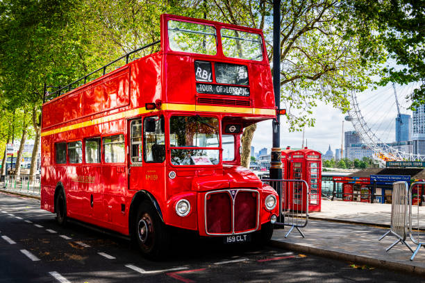 The city of London Hop On and Hop Off bus.\nWorthy for tourist wanting to get around London easily. Photo was taken on Oct 5, 2024