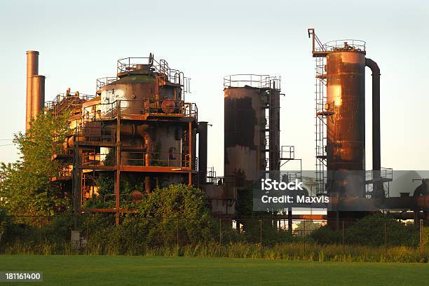 Foto de Histórico Gasworks Park Seattle Eua e mais fotos de stock de Parque público - Parque público, Seattle, Usina Elétrica Gerada por Gás