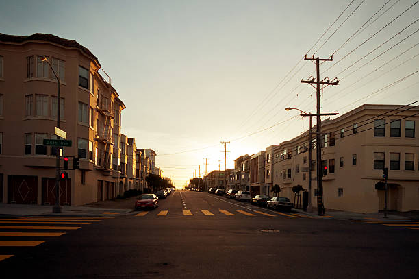 Coucher de soleil à San Francisco - Photo