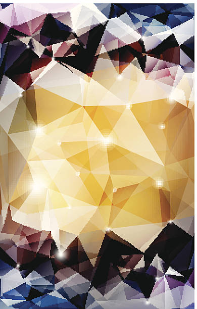 vector abstract polygonal background vector art illustration