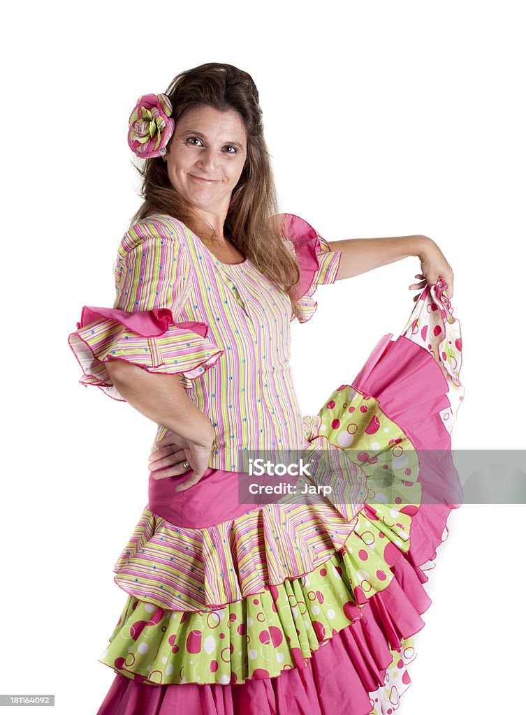 flamenco-Tänzerin - Lizenzfrei Andalusien Stock-Foto