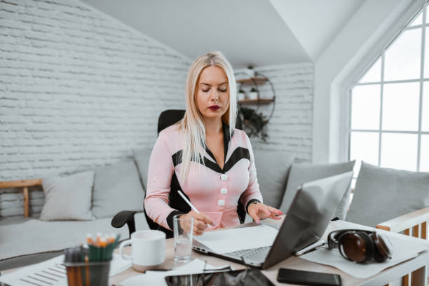 istock Financial Manager Of Company Completing Work Report 1811658837