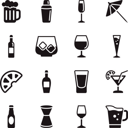 Vector File of Alcohol Icons related vector icons for your design or application.