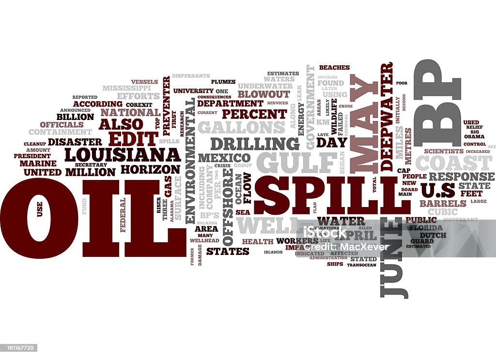 Разлив нефти бедствий - Стоковые фото Аляска - Штат США роялти-фри