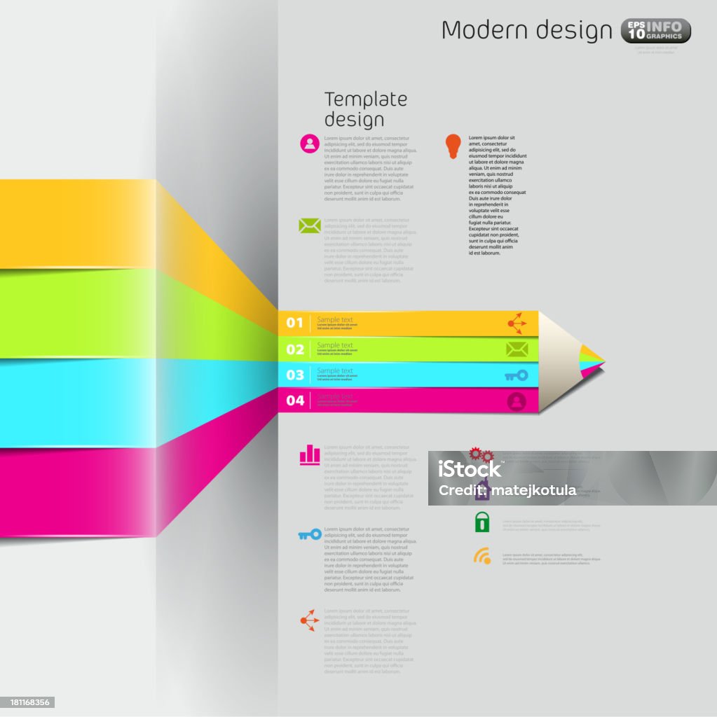 Infographic Text Background Infographic Background Stock Illustration - Download Image Now - Color ...