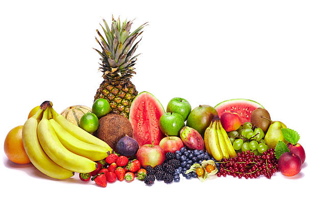 Colorful Fruits composition stock photo