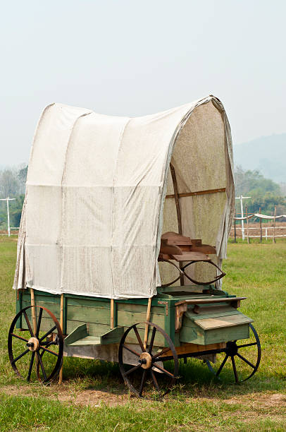 istock American style wooden wagon. 181171442