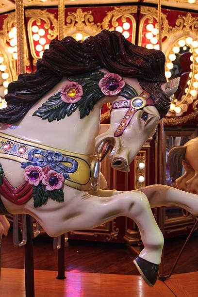 istock Vintage Carousel Horse 181172032