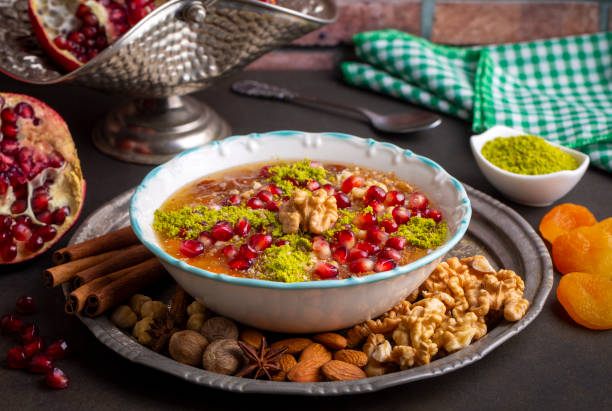 istock Traditional delicious Turkish dessert; Ashura (Asure) 1811771956
