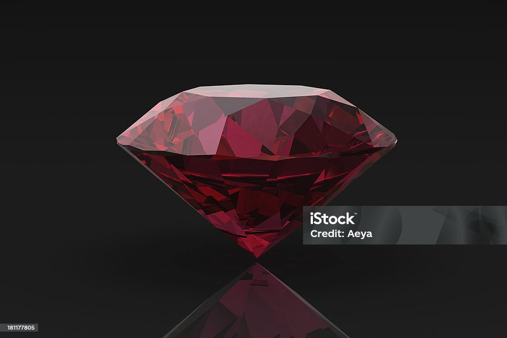 ruby, Citrine - Royalty-free Diamante Foto de stock