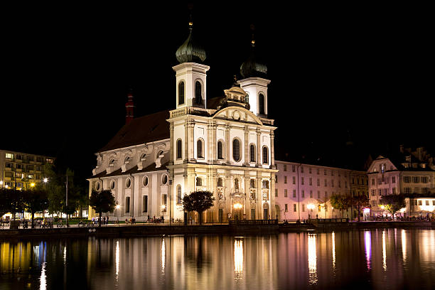 istock Jesuit Church Lucerne 181184852