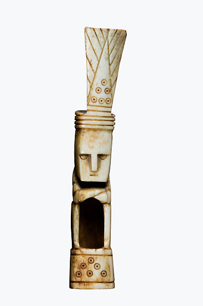 istock Carved Horn indonesian statuette 181187010