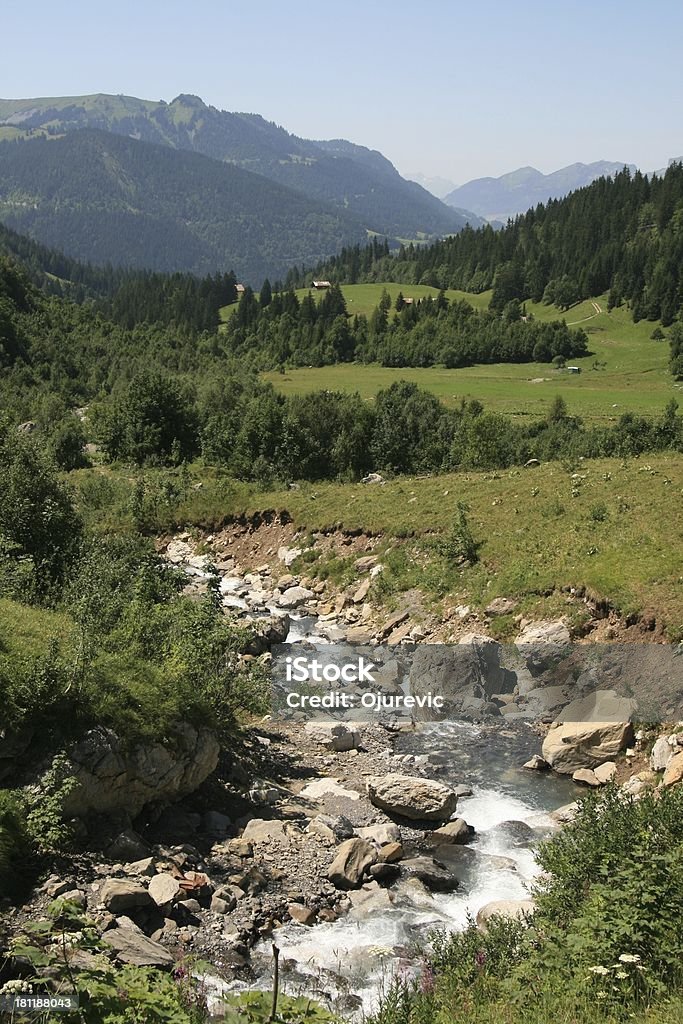 Les Diablerets área en Suiza - Foto de stock de Aire libre libre de derechos