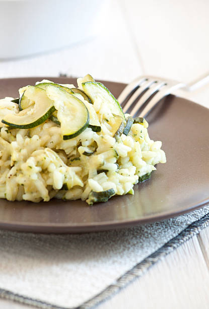 istock Risotto with zucchini 181188600
