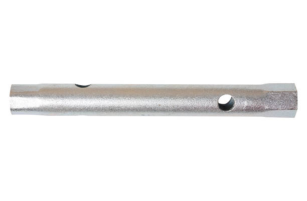 istock Metal hex key on white isolated background 1811892586