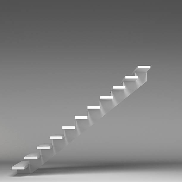 istock 3D image of stairway 181194797
