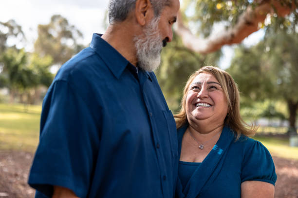 istock Loving senior Latino couple 1812020010