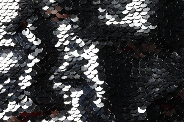 istock Texture of beautiful bright sequins as background, closeup 1812039154