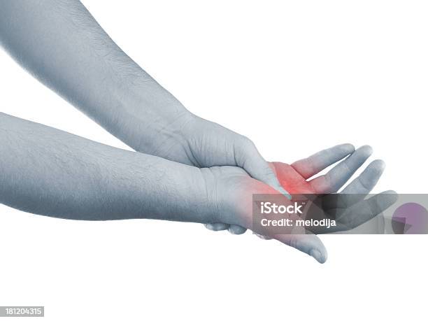 Pain In A Man Palm Stock Photo - Download Image Now - Adult, Adults Only, Anatomy