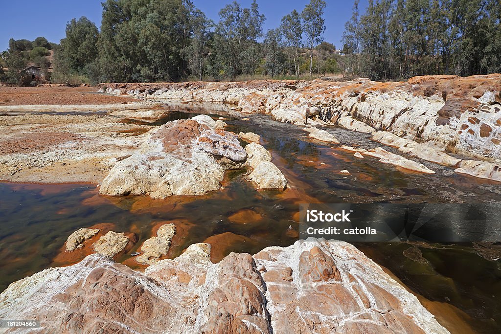 orange pierres à rio Tinto - Photo de Acide libre de droits