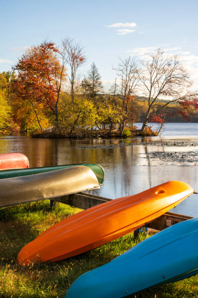 istock Canoes at French Creek State Park 1812087319