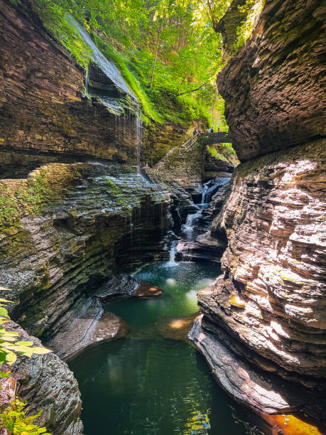 istock Watkins Glen State Park Rainbow Falls New York 1812130810