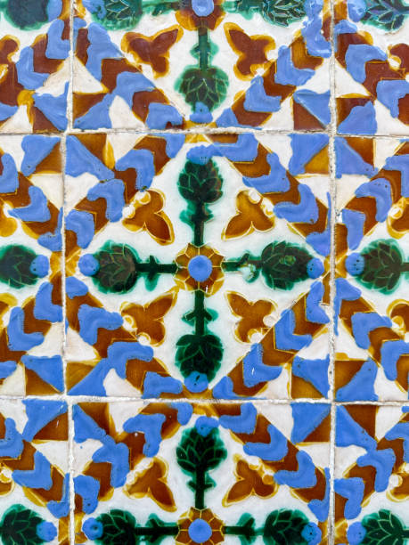 istock Traditional Portuguese glazed tiles 1812154975