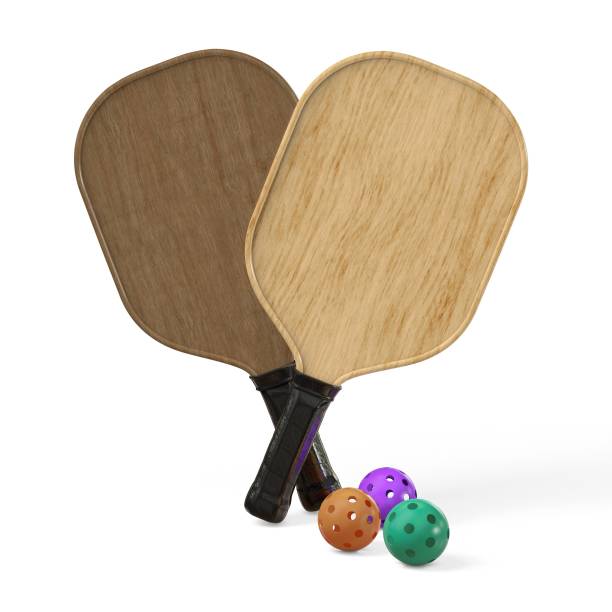 istock Wooden Pickleball Set 1812156130