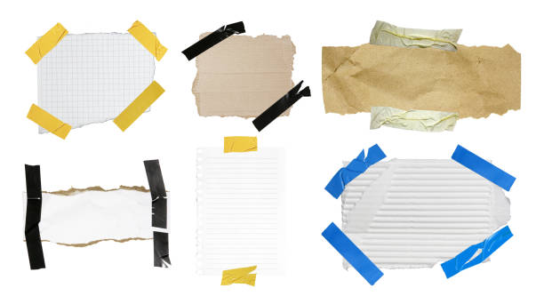 istock paper has grid lines torn into pieces isolated on white background 1812214798