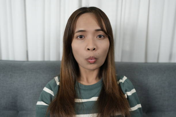 istock Asian woman has toothache from tooth decay 1812260431