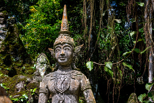 Namtok Tar Nim, or the Secret Buddha Garden, on Ko Samui Island in Thailand
