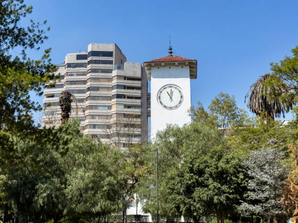 istock Clock tower at Lincoln Park in Mexico City 1812298027