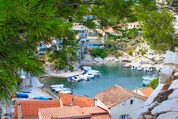 Niolon harbour, France