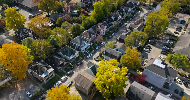 Residential Area in Lexington, Kentucky