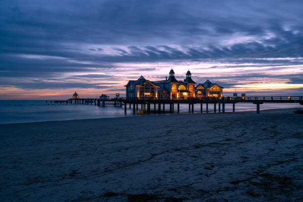 istock Seabridge Sellin during early morning with some clouds on sky 1812387653