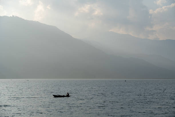 istock Person Boating on Fewa Lake 1812456327