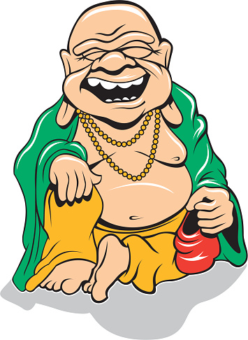 Free download of laughing buddha vector graphics and illustrations
