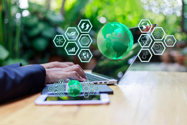 istock Businessman's hand working on digital technology using laptop gives advice on successful digital investment. 1812754082