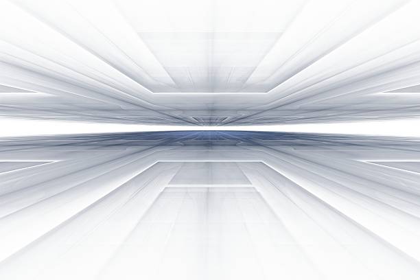 istock Horizontal fractal on the white background 181275857