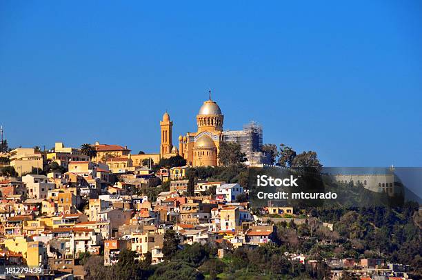 Algiers Our Lady Of Africa Basilica Hill Above Bologhine Area Stock Photo - Download Image Now