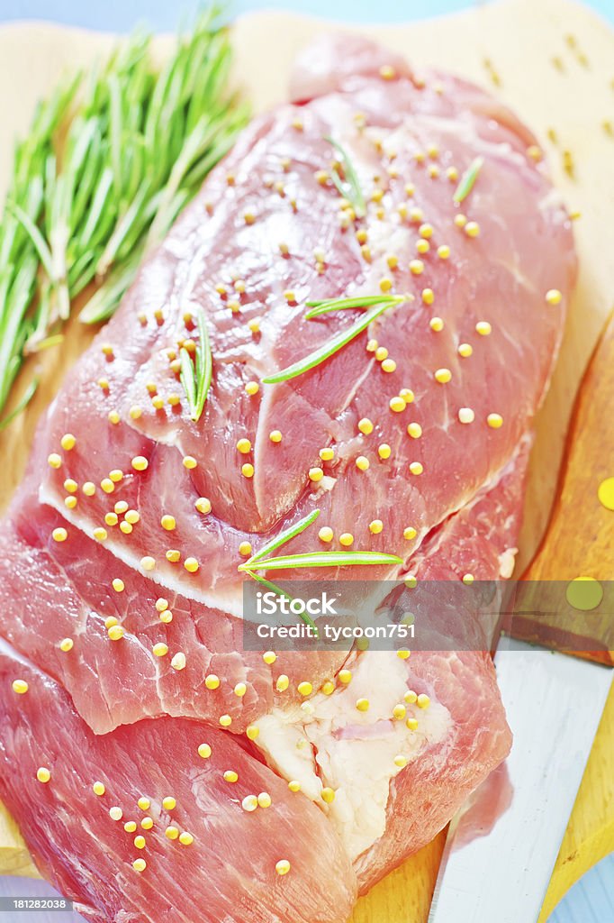 Мясо - Стоковые фото Запечённая спинная вырезка роялти-фри