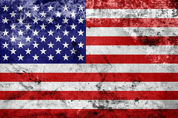 istock Grunge USA Flag 181285045