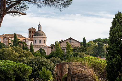 Temples near the Palatine Hill, Rome