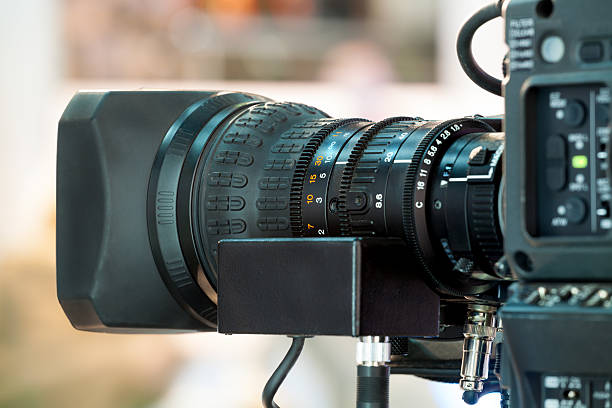 istock A close up of a television studio camera 181290309