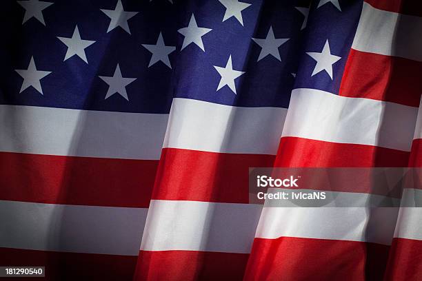 Flaga Usa - zdjęcia stockowe i więcej obrazów Czerwony - Czerwony, Fala - Woda, Głosowanie